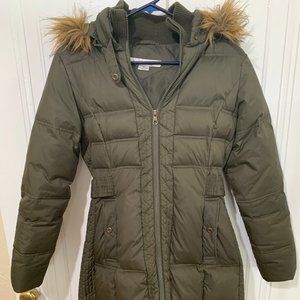 Larry Levine long down coat